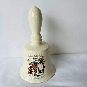 Vintage Holly Hobbie Bell "Make Every Day A Celebration". 1974. Freedom Series.